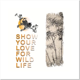 Show your love for wildlife Posters and Art